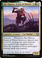 Matte Finish Dominaria United Zar Ojanen, Scion of Efrava ( #227 )
