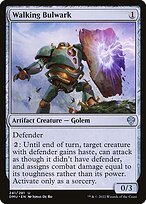 Matte Finish Dominaria United Walking Bulwark ( #241 )