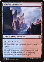Matte Finish Dominaria United Molten Tributary ( #251 )