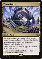 Matte Finish Dominaria United Thran Portal ( #259 )