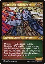 Matte Finish Dominaria United Radha, Coalition Warlord ( #310 )