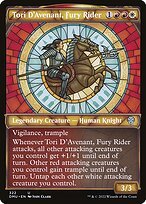 Matte Finish Dominaria United Tori D'Avenant, Fury Rider ( #322 )