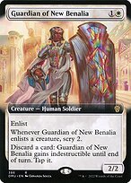 Matte Finish Dominaria United Guardian of New Benalia ( #386 )