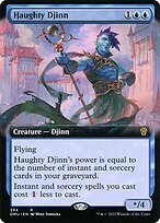 Matte Finish Dominaria United Haughty Djinn ( #394 )