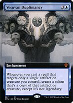 Matte Finish Dominaria United Vesuvan Duplimancy ( #397 )
