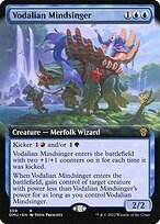 Matte Finish Dominaria United Vodalian Mindsinger ( #399 )