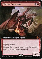 Matte Finish Dominaria United Shivan Devastator ( #410 )