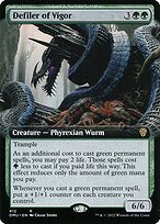 Matte Finish Dominaria United Defiler of Vigor ( #412 )
