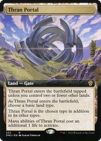 Matte Finish Dominaria United Thran Portal ( #422 )