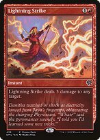 Matte Finish Dominaria United Lightning Strike ( #433 )