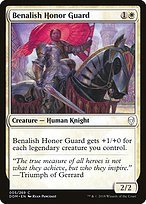 Glossy Finish Dominaria Benalish Honor Guard ( #5 )
