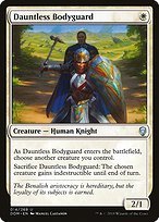 Glossy Finish Dominaria Dauntless Bodyguard ( #14 )