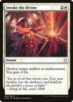 Glossy Finish Dominaria Invoke the Divine ( #22 )