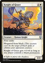 Glossy Finish Dominaria Knight of Grace ( #23 )