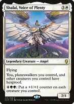 Glossy Finish Dominaria Shalai, Voice of Plenty ( #35 )