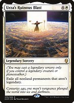 Glossy Finish Dominaria Urza's Ruinous Blast ( #39 )