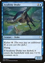 Glossy Finish Dominaria Academy Drake ( #40 )