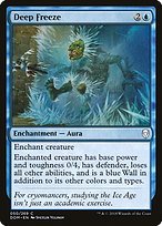 Glossy Finish Dominaria Deep Freeze ( #50 )