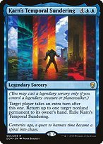 Glossy Finish Dominaria Karn's Temporal Sundering ( #55 )