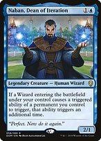 Glossy Finish Dominaria Naban, Dean of Iteration ( #58 )