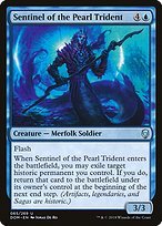 Glossy Finish Dominaria Sentinel of the Pearl Trident ( #65 )