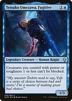 Glossy Finish Dominaria Tetsuko Umezawa, Fugitive ( #69 )
