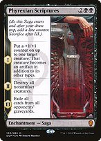 Glossy Finish Dominaria Phyrexian Scriptures ( #100 )