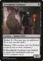 Glossy Finish Dominaria Stronghold Confessor ( #105 )