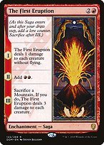 Glossy Finish Dominaria The First Eruption ( #122 )