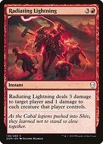 Glossy Finish Dominaria Radiating Lightning ( #138 )