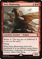 Glossy Finish Dominaria Verix Bladewing ( #149 )