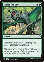 Glossy Finish Dominaria Pierce the Sky ( #176 )