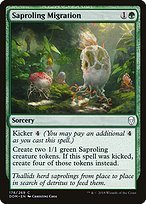 Glossy Finish Dominaria Saproling Migration ( #178 )