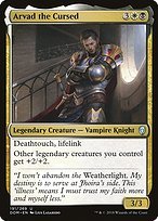 Glossy Finish Dominaria Arvad the Cursed ( #191 )