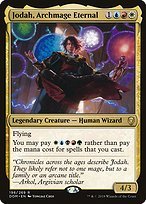 Glossy Finish Dominaria Jodah, Archmage Eternal ( #198 )