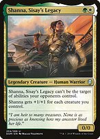 Glossy Finish Dominaria Shanna, Sisay's Legacy ( #204 )