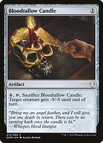 Glossy Finish Dominaria Bloodtallow Candle ( #212 )