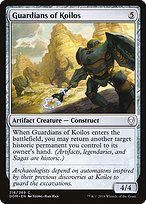 Glossy Finish Dominaria Guardians of Koilos ( #216 )