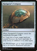 Glossy Finish Dominaria Navigator's Compass ( #225 )