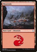 Glossy Finish Dominaria Mountain ( #264 )