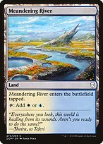 Glossy Finish Dominaria Meandering River ( #274 )