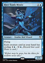 Glossy Finish Aetherdrift Commander Rhet-Tomb Mystic ( #10 )