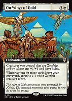 Glossy Finish Aetherdrift Commander On Wings of Gold ( #21 )