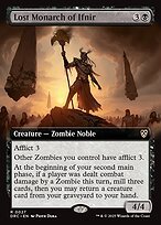 Glossy Finish Aetherdrift Commander Lost Monarch of Ifnir ( #27 )