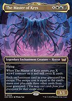Glossy Finish Duskmourn: House of Horror Commander The Master of Keys ( #4 )