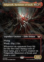 Glossy Finish Duskmourn: House of Horror Commander Valgavoth, Harrower of Souls ( #6 )
