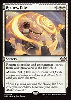Glossy Finish Duskmourn: House of Horror Commander Redress Fate ( #9 )