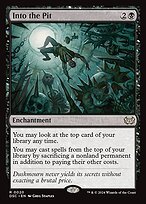 Glossy Finish Duskmourn: House of Horror Commander Into the Pit ( #20 )