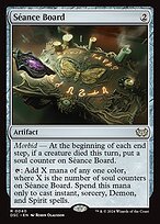 Glossy Finish Duskmourn: House of Horror Commander Séance Board ( #40 )