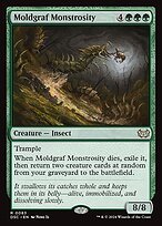 Glossy Finish Duskmourn: House of Horror Commander Moldgraf Monstrosity ( #83 )